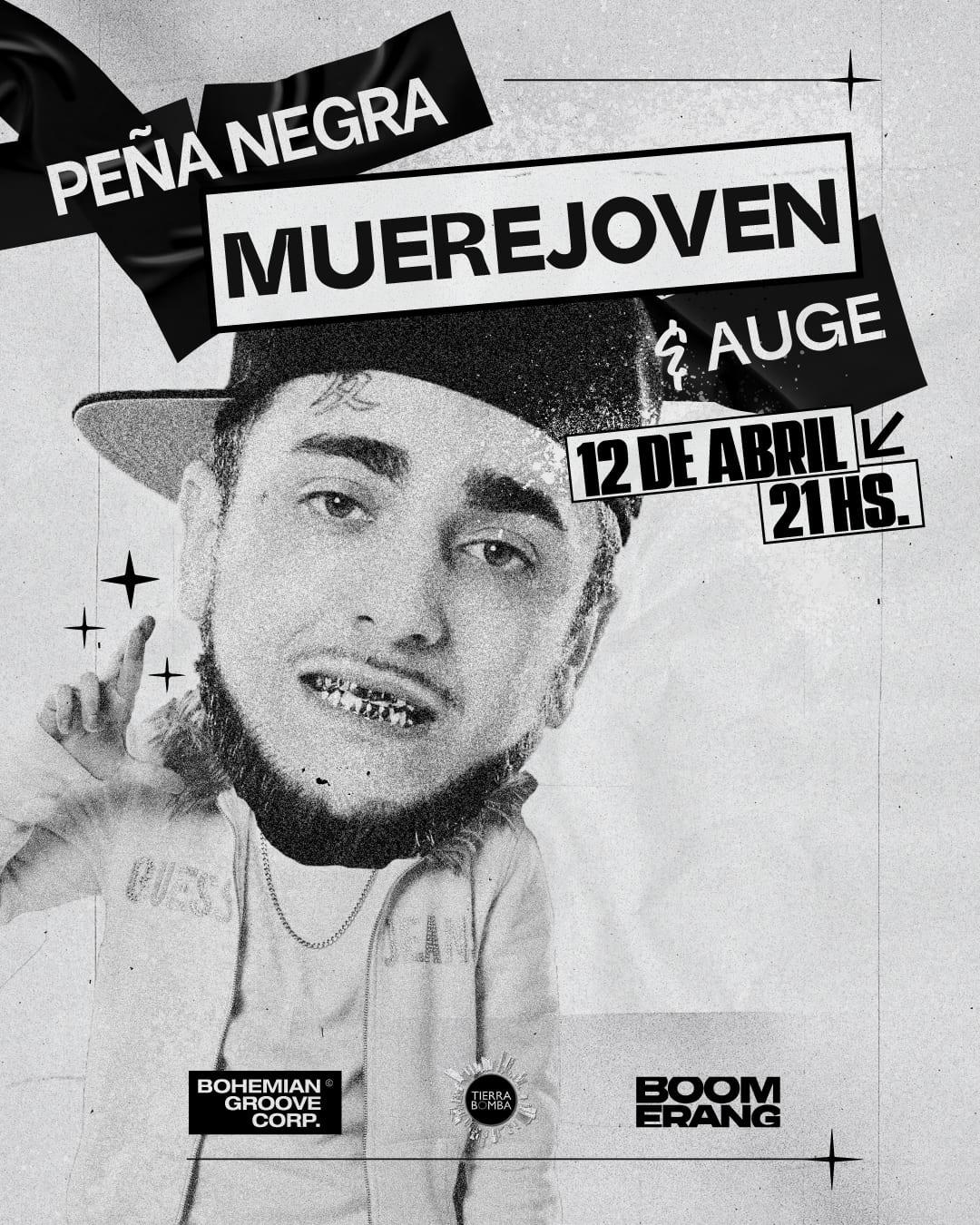 PEÑA NEGRA CON MUERE JOVEN & AUGE